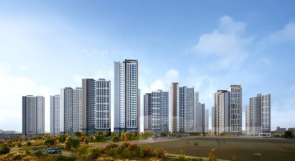 포레나더샵 인천시청역 사업개요 조감도