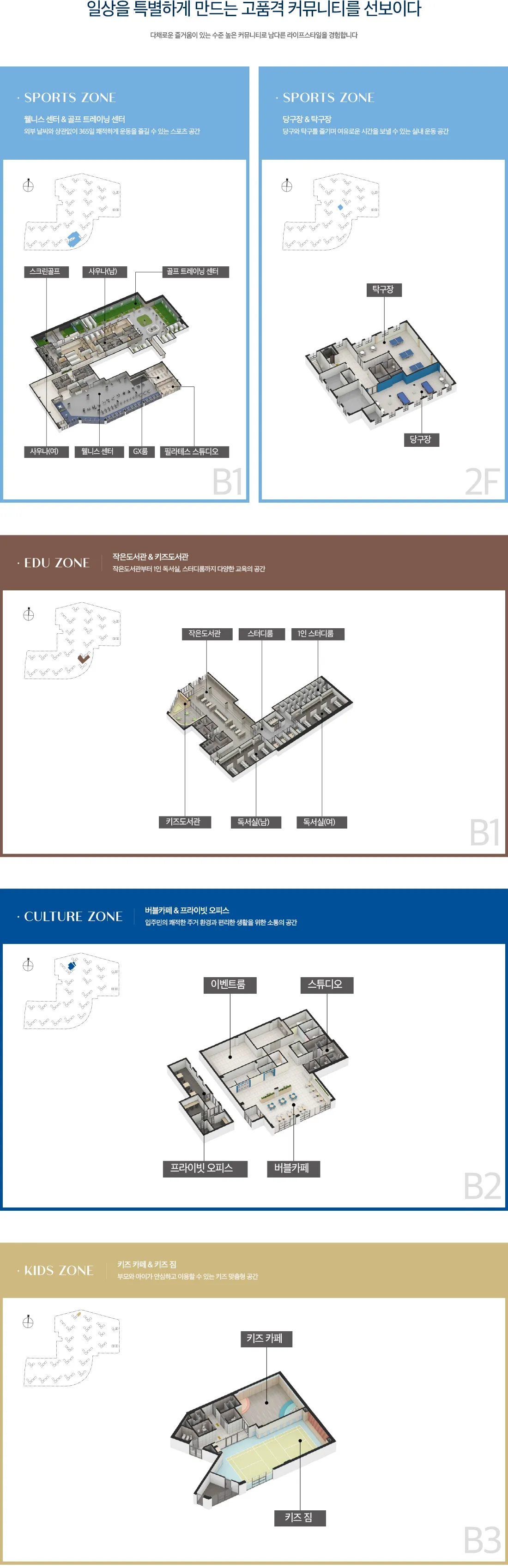 포레나더샵 인천시청역 커뮤니티